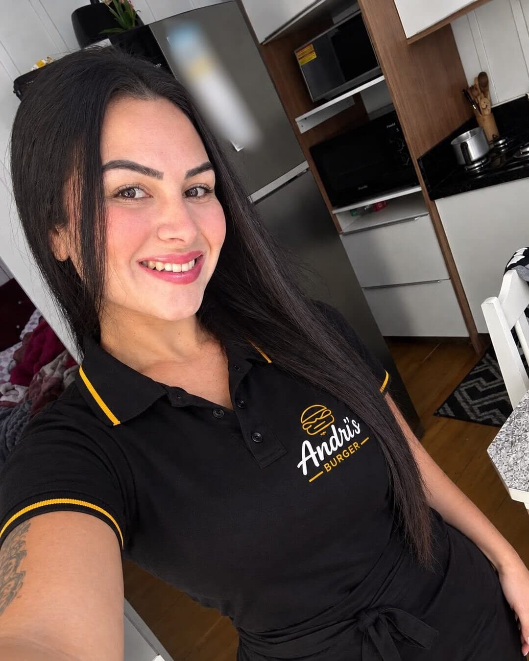 Andriele, dona da Andri's Burger